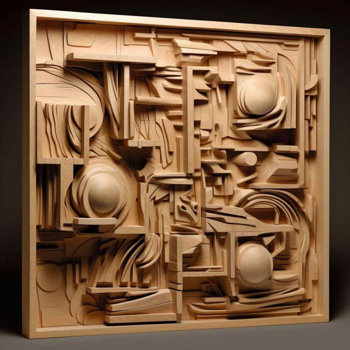 نموذج ثلاثي الأبعاد لآلة CNC 3D Art 